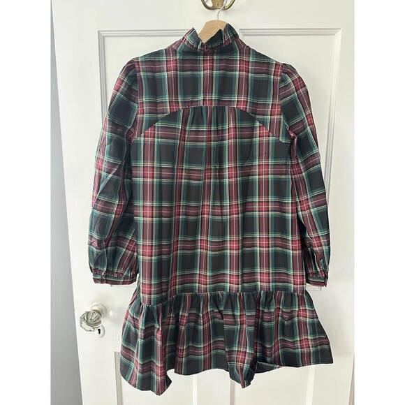 TUCKERNUCK Highland Tartan Plaid Palmerston Dress $228 NWT XXS 2XS - Picture 4 of 4